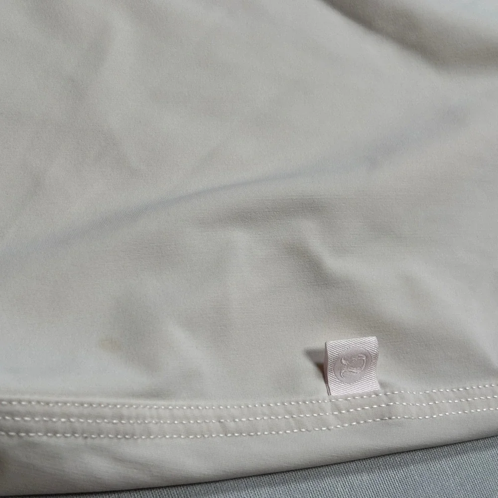 Lululemon Jacket Women 8 Pink Inverted Pleat Back Snap Front Lightweight Stretch